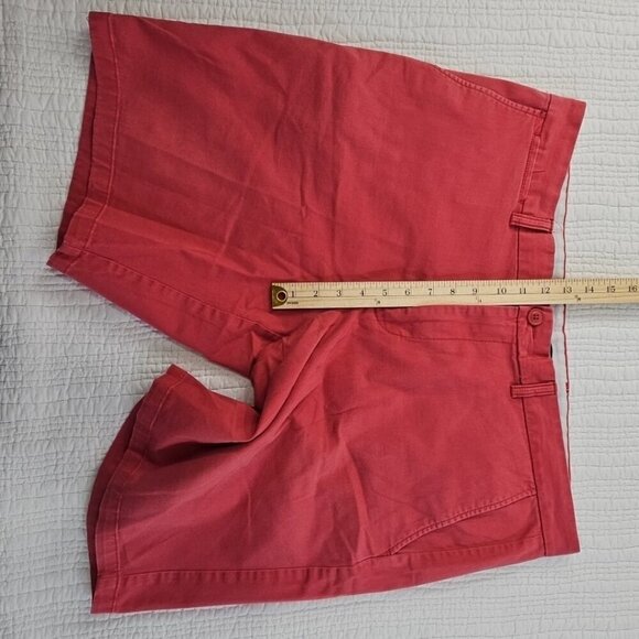 Old Navy Chino Shorts Men's Size 40 Red Ultimate Tech Built-In Flex Slim Preppy - Picture 5 of 12